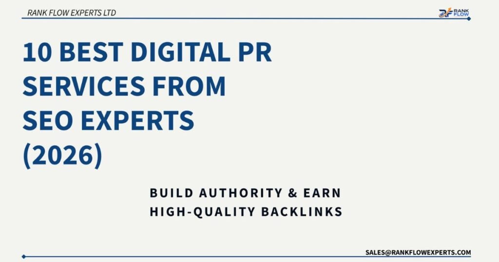10 best digital PR services from SEO experts to build authority and earn backlinks in 2026