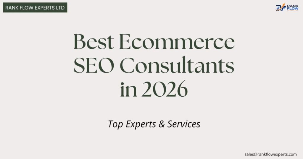 Best ecommerce SEO consultants and experts comparing top services for 2026