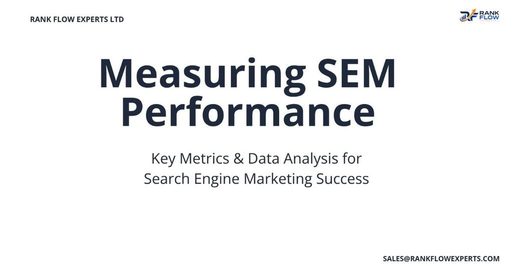 Chart and analytics dashboard showing how to measure search engine marketing performance and traffic metrics
