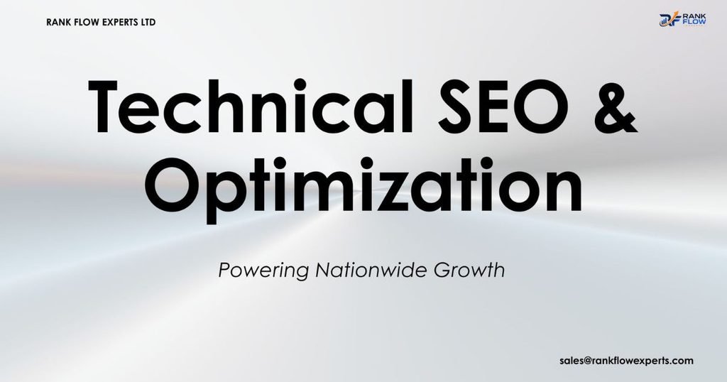 Technical SEO and Website Optimization for Nationwide Growth