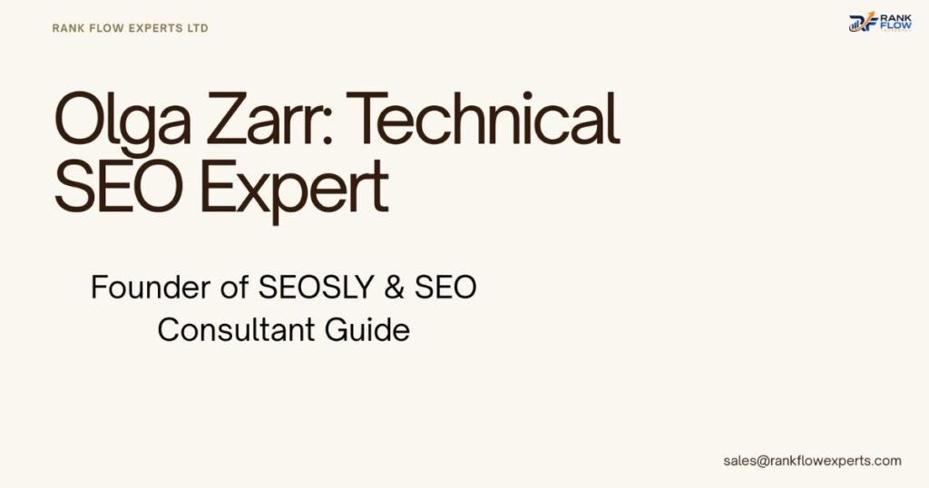 Featured image profile of Olga Zarr, Technical SEO Specialist and Founder of SEOSLY.