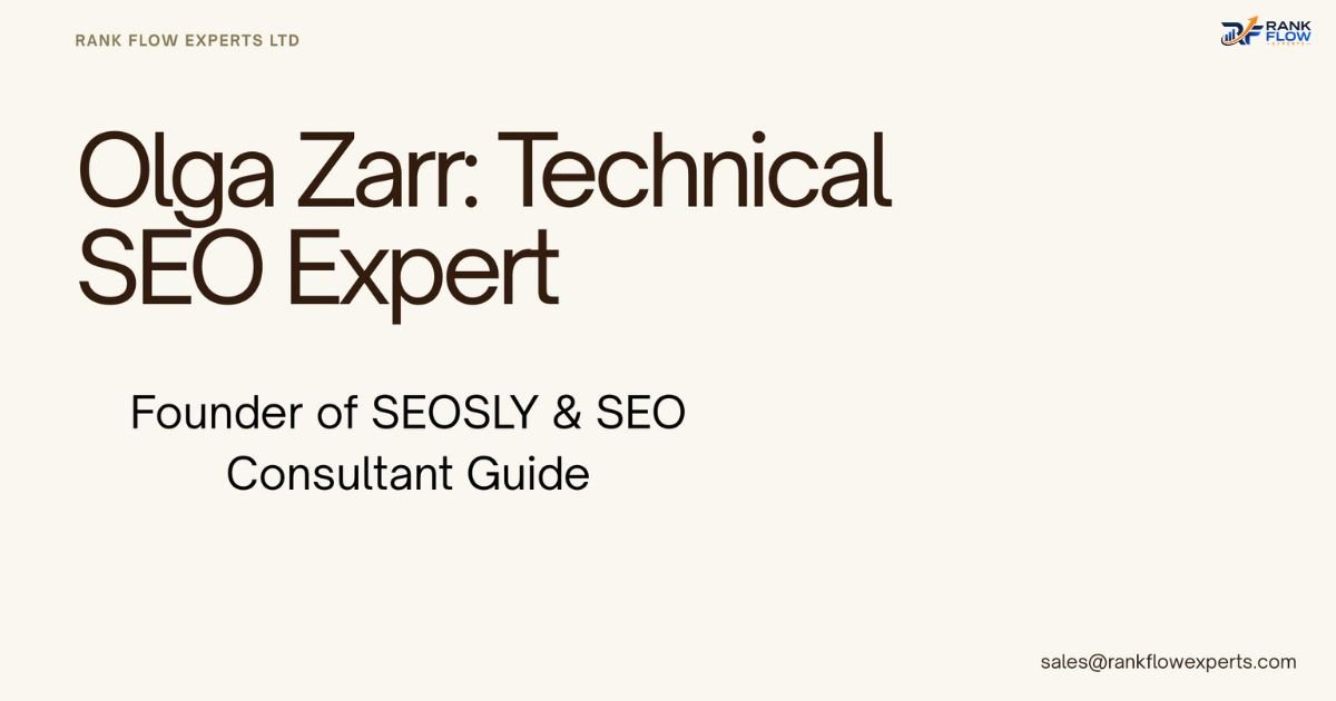 Featured image profile of Olga Zarr, Technical SEO Specialist and Founder of SEOSLY.