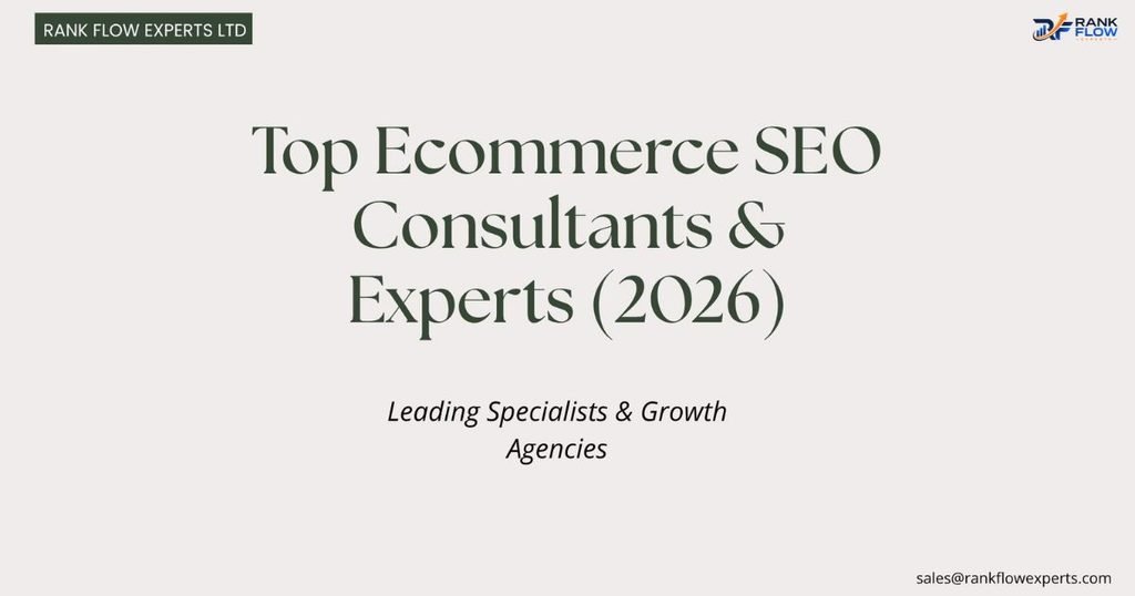 Top ecommerce SEO consultants and experts comparing industry leaders for 2026
